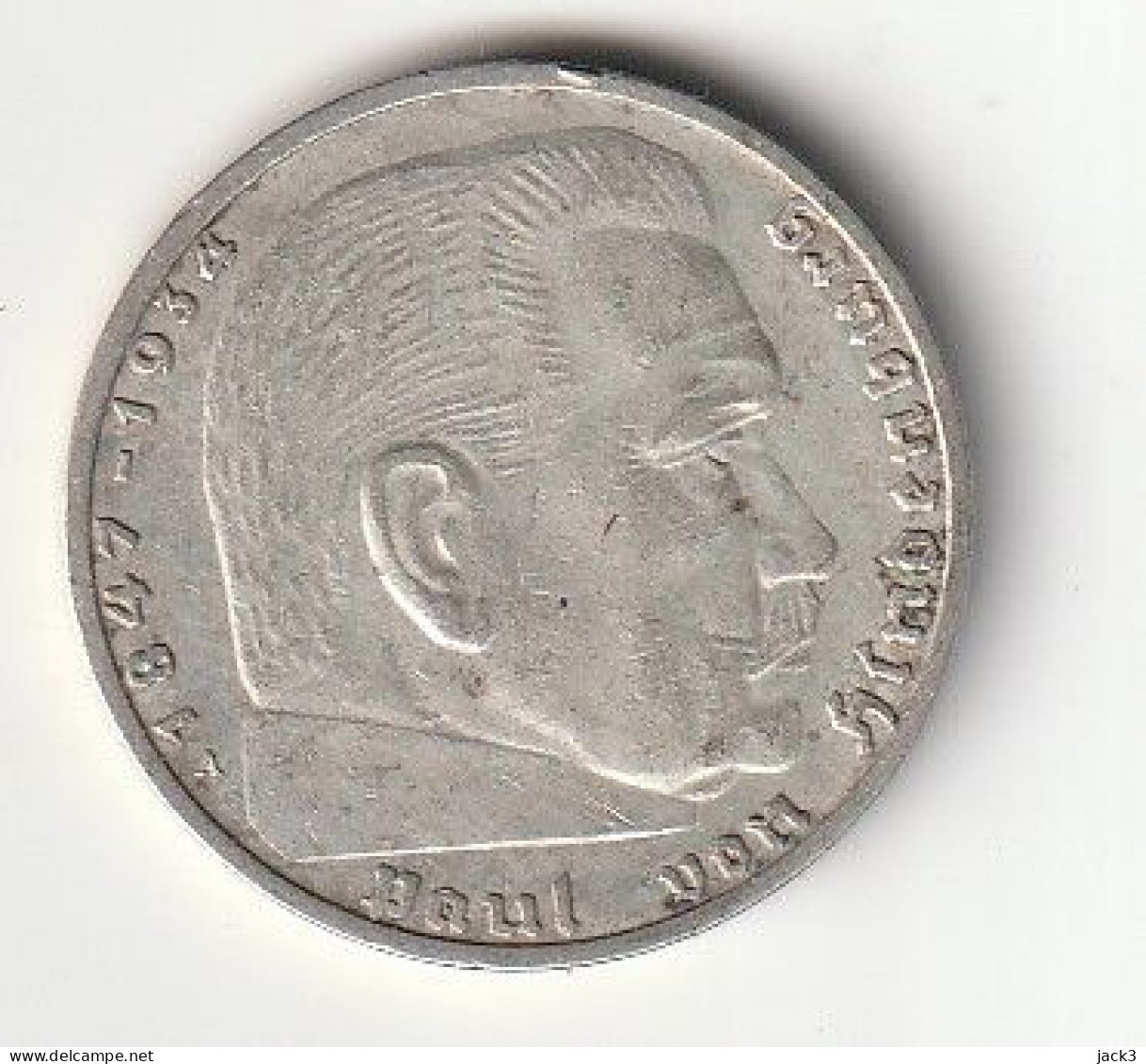 2 Marchi 1937 A BB Germania Terzo Reich - Argento - Silver - 2 Reichsmark