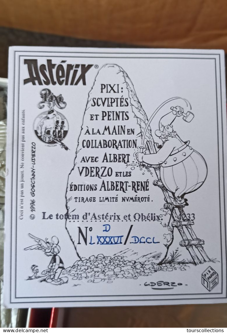 FIGURINE BD De 2003 PIXI N° 4233 : ASTERIX & OBELIX - Le TOTEM - 750 Exemplaires - Asterix & Obelix