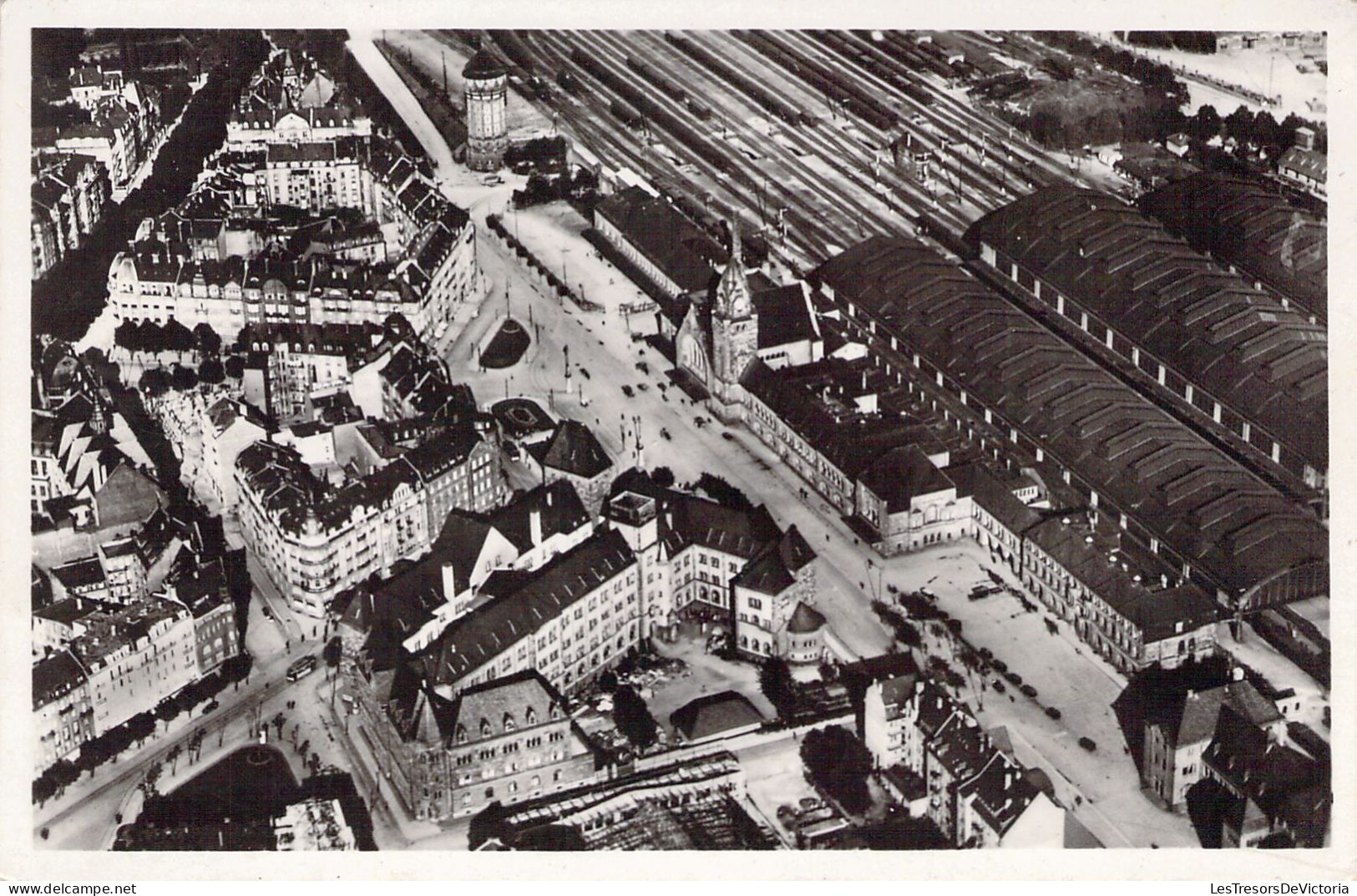 FRANCE - 57 - METZ - La Gare Et La Poste - Carte Postale Ancienne - Metz