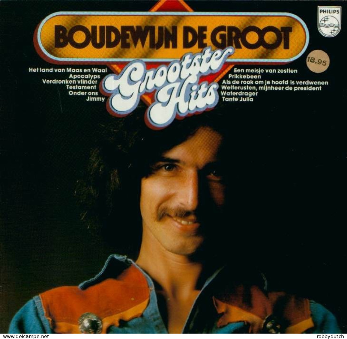 * LP *  BOUDEWIJN DE GROOT - GROOTSTE HITS (Holland 1974) - Other - Dutch Music
