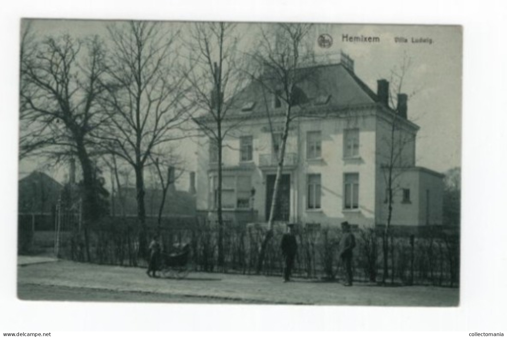 1 Oude Postkaart  Hemixem  Hemiksem  Villa Ludwig  Uitgever Nels  1910 - Hemiksem