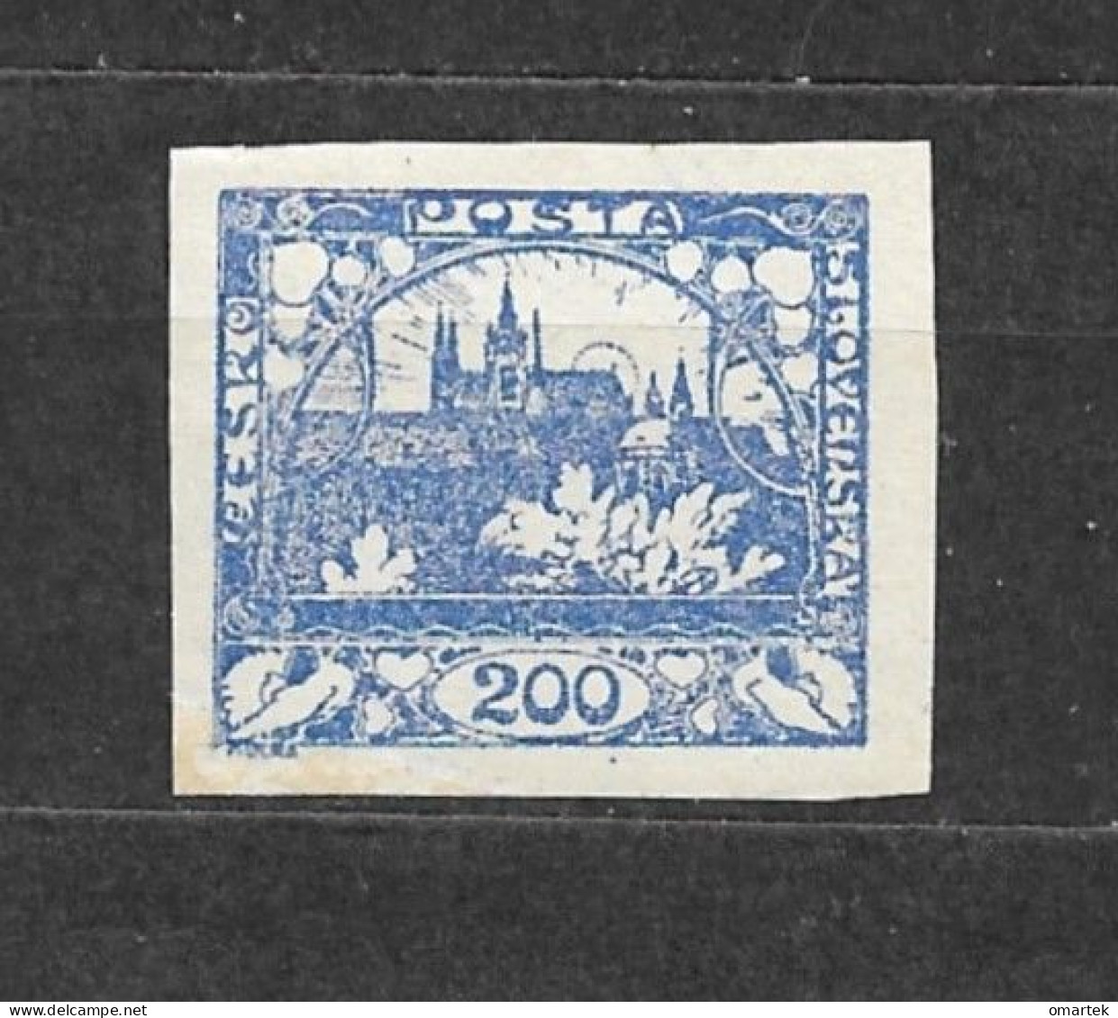 Czechoslovakia 1918 MNH ** Mi 9 Sc 9 Hradcany At Prague. Tschechoslowakei. C1 - Nuevos