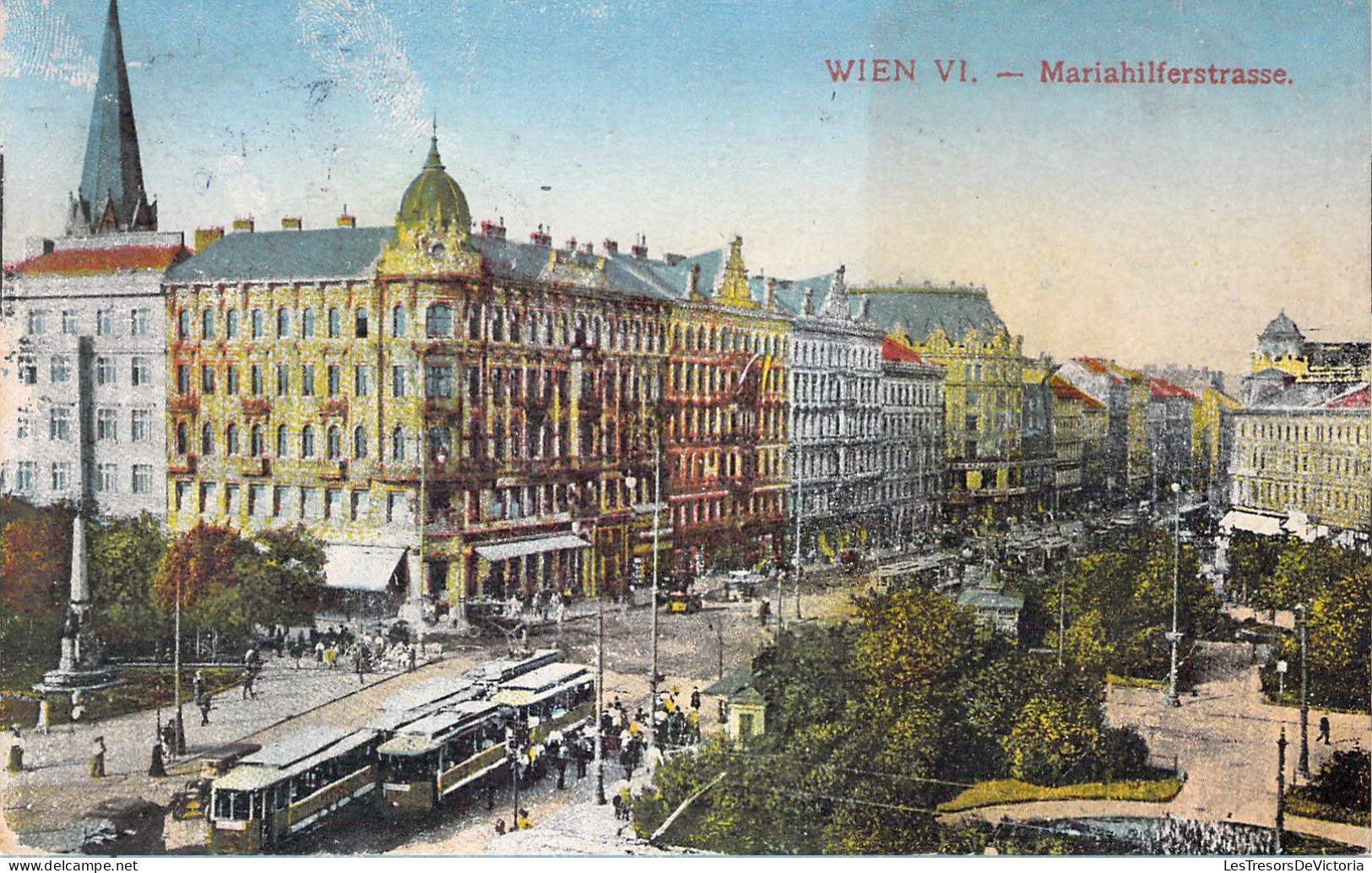 AUTRICHE - WIEN - Mariahilferstrasse - Carte Postale Ancienne - Autres & Non Classés