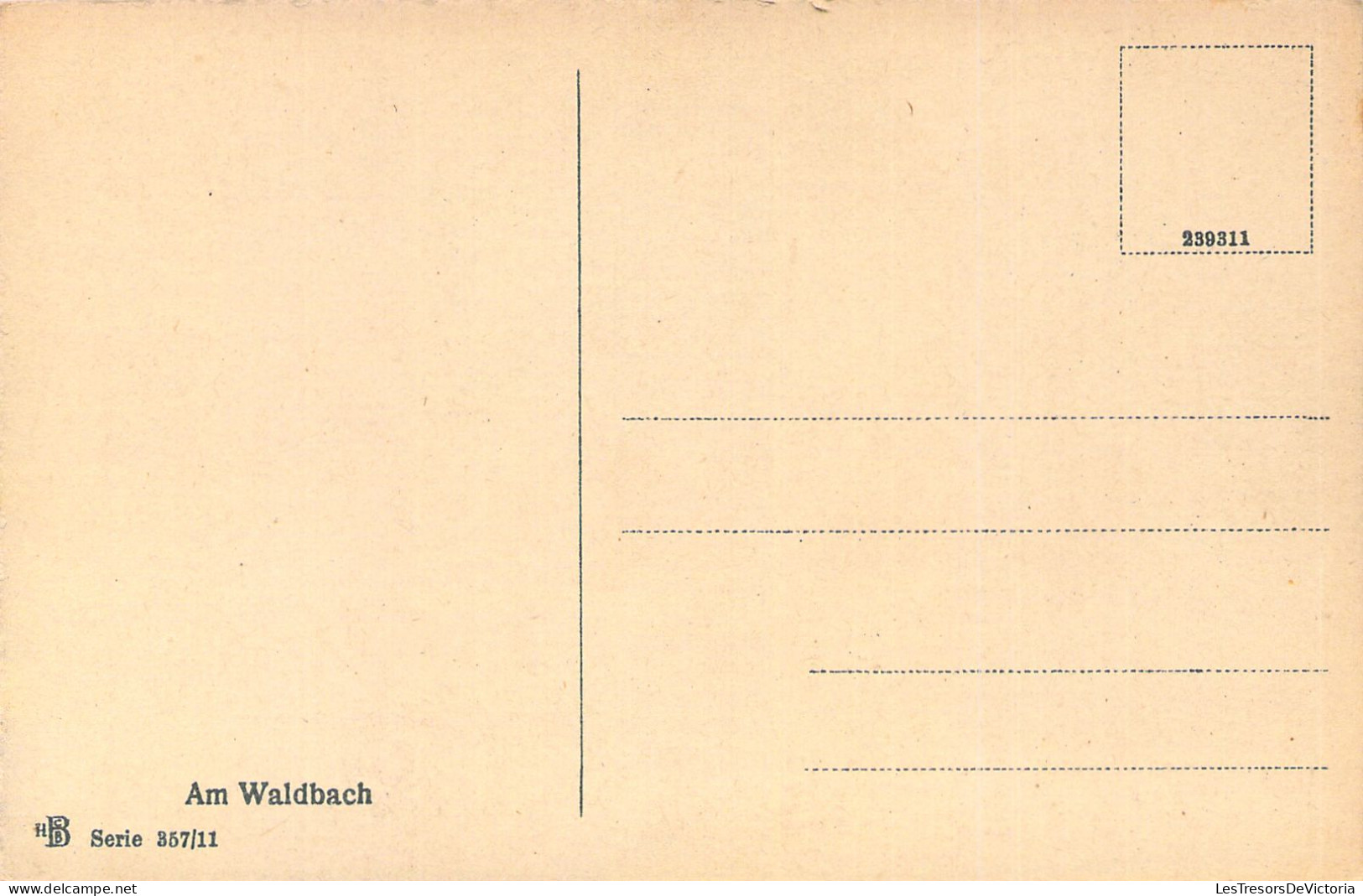 AUTRICHE - Am Waldbach - Carte Postale Ancienne - Sonstige & Ohne Zuordnung