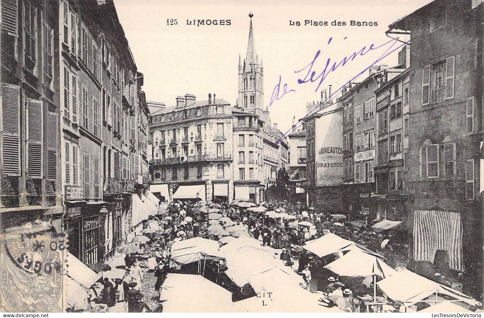 FRANCE - 87 - LIMOGES - La Place Des Bones - Carte Postale Ancienne - Limoges