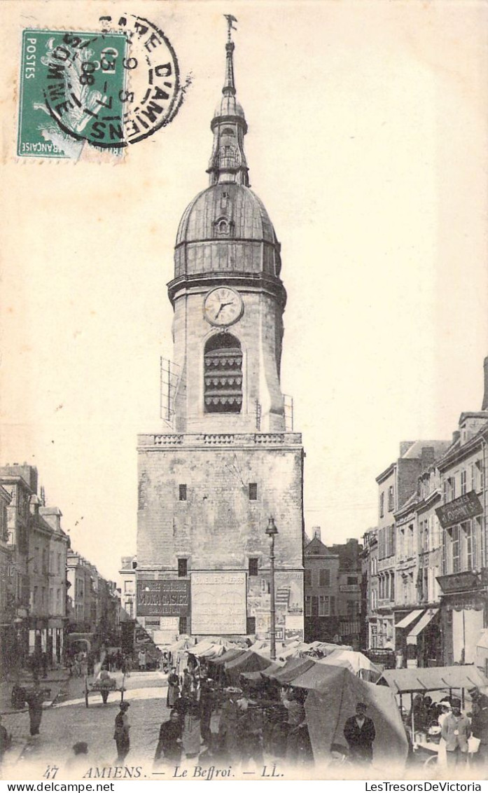 FRANCE - 80 - AMIENS - Le BEFFROI - Carte Postale Ancienne - Amiens