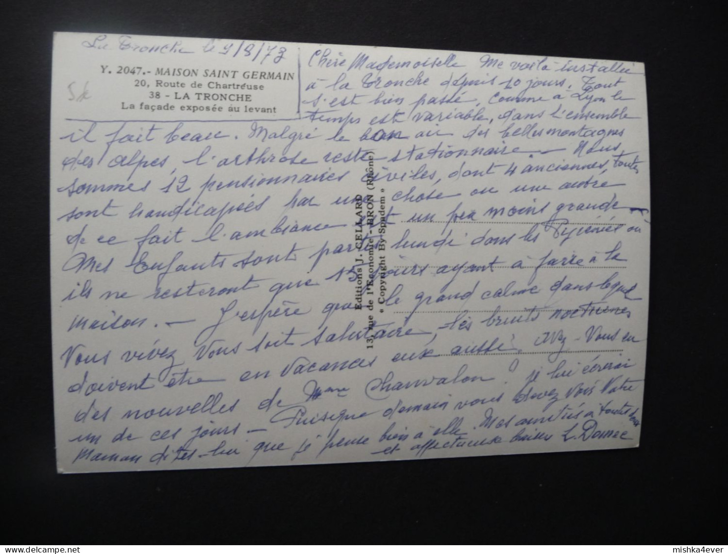 LA TRONCHE - Maison SAINT GERMAIN - La Façade Exposée Au Levant - La Tronche