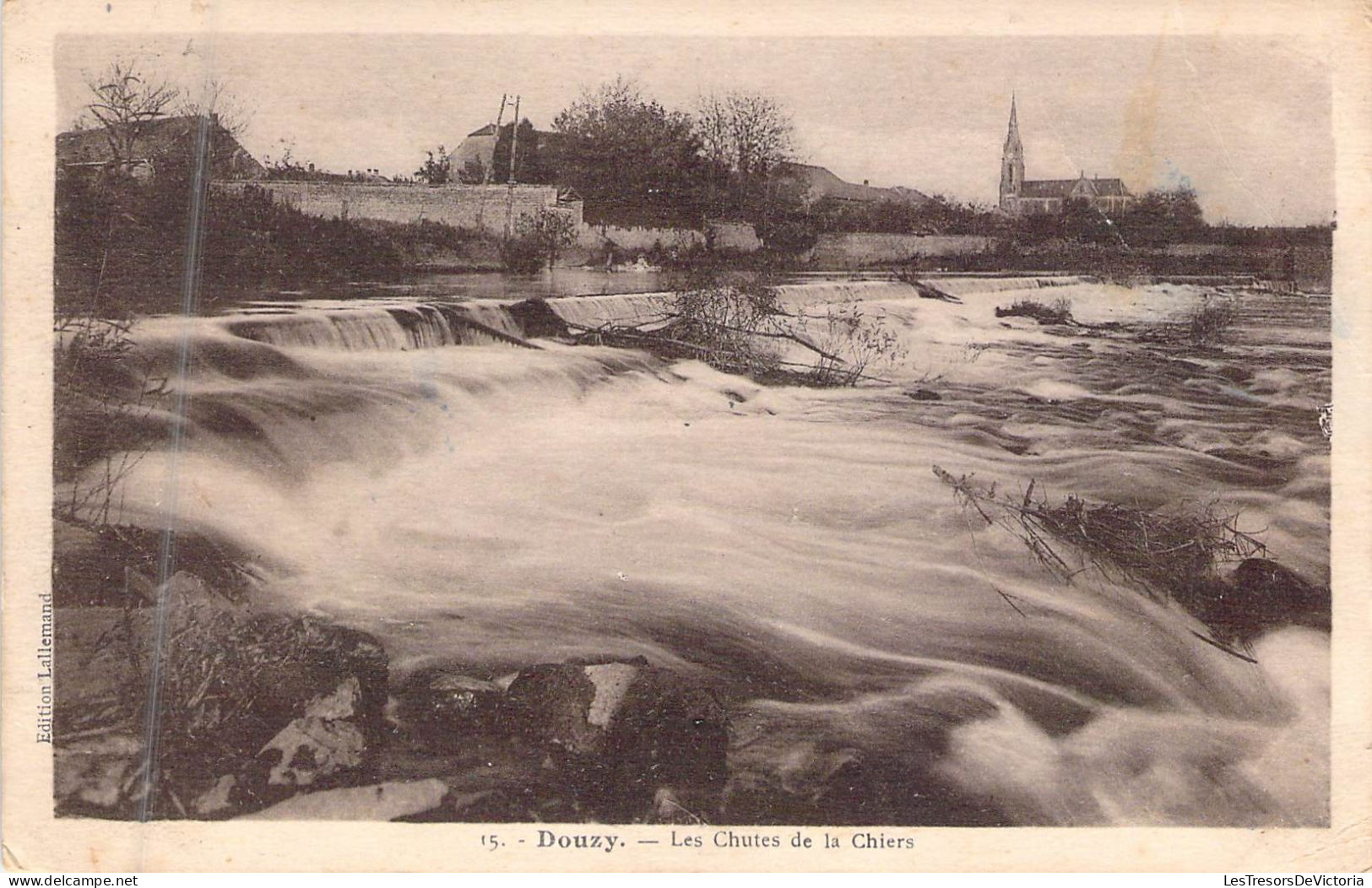 FRANCE - 08 - DOUZY - Les Chutes De La Chiers - Edition Lallemand - Carte Postale Ancienne - Andere & Zonder Classificatie