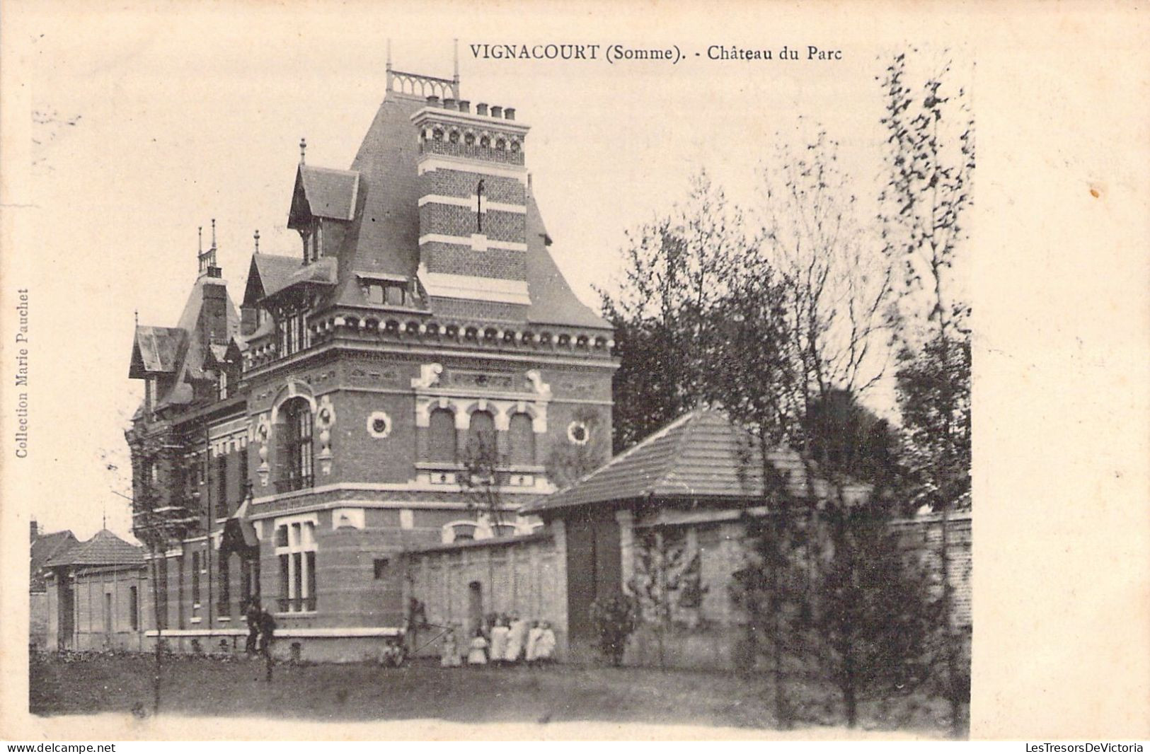 FRANCE - 80 - VIGNACOURT - Château Du Parc - Carte Postale Ancienne - Vignacourt