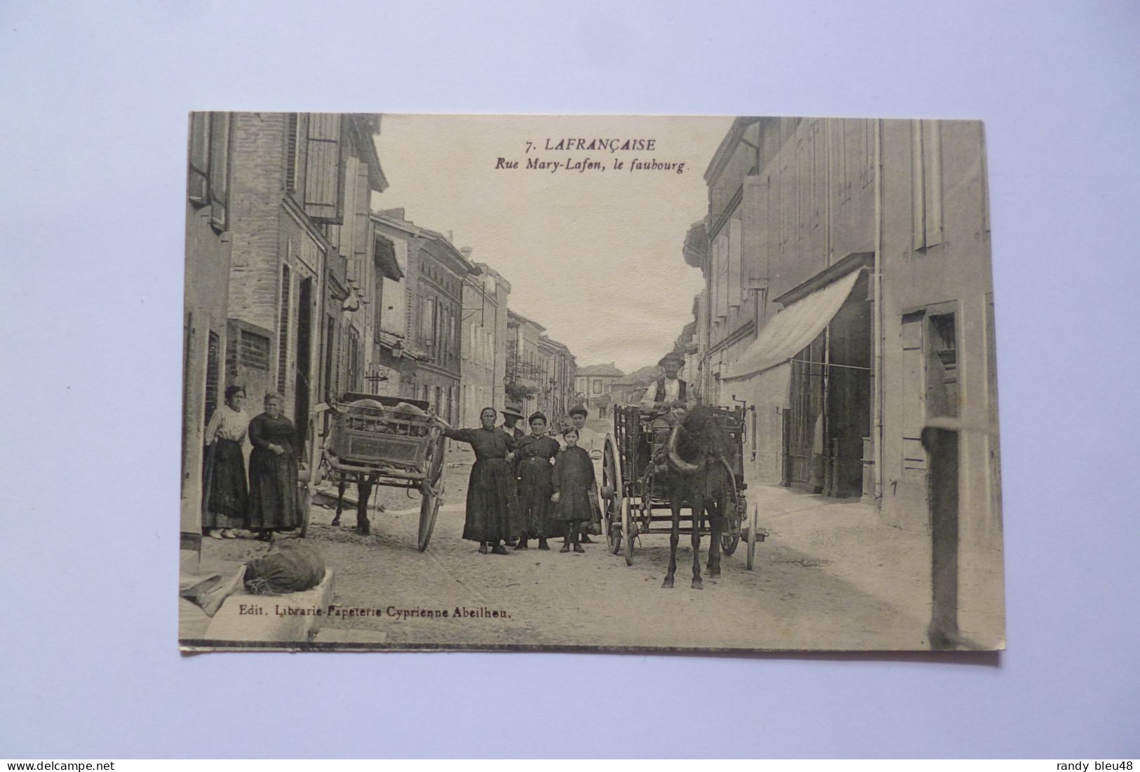 LAFRANCAISE  -  82  -  Rue Mary-Lafon  -  Le Faubourg  -  Beau Cachet Hopital Annexe  -  Tarn Et Garonne - Lafrancaise