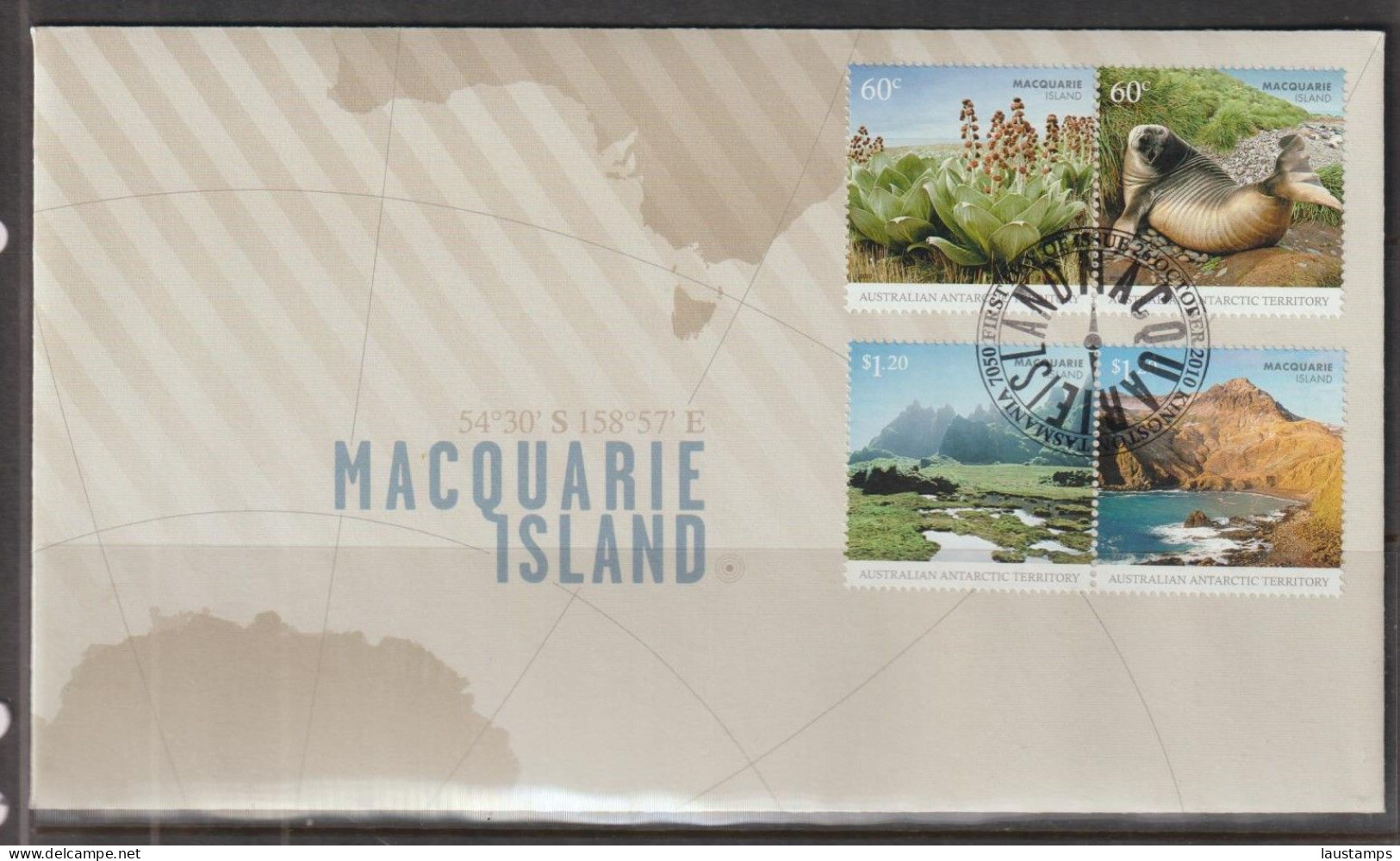 AAT 2010 Macquarie Island FDC - FDC