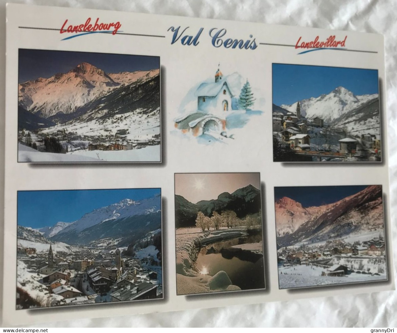 73 Val Cenis 5 Vues Enneigees Chalets Alpes Ruisseau Lanslebourg Lanslevillard -ed Revalp 3.168 - Val Cenis