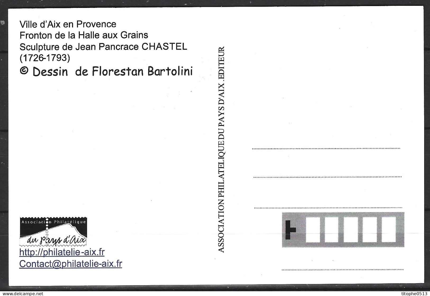 FRANCE. Carte Maximum De 2018. Fronton De La Halle Aux Grains D'Aix En Provence. - Cartas & Documentos