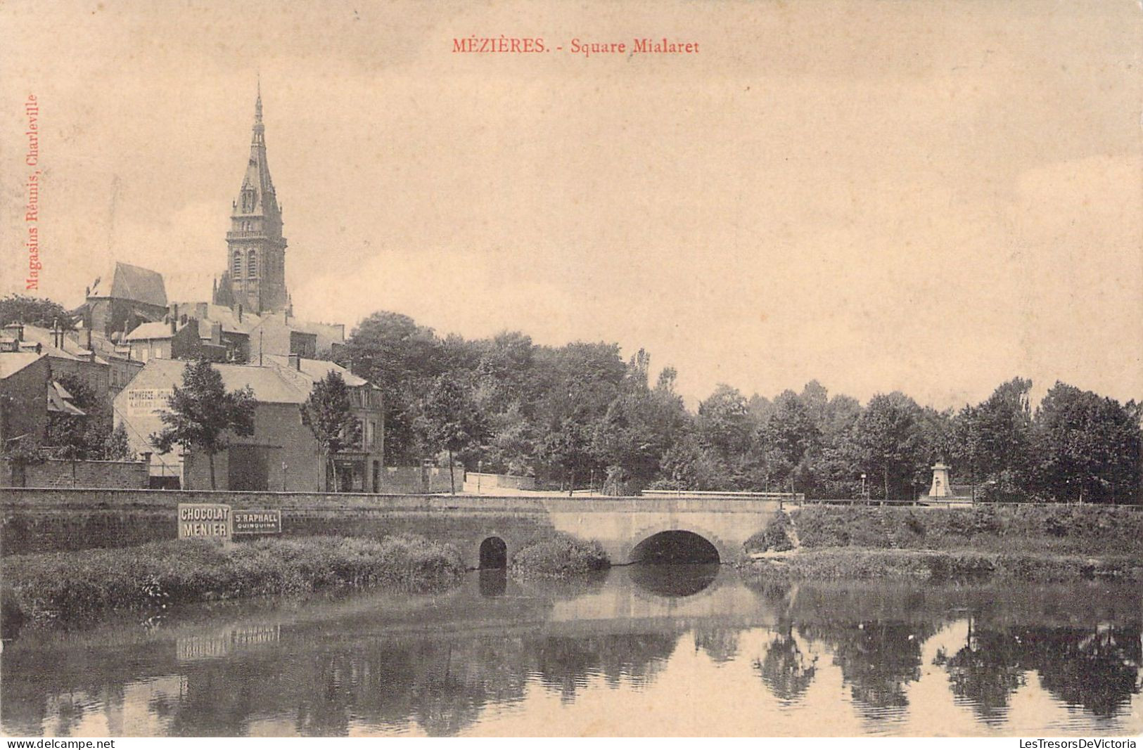 FRANCE - 08 - MEZIERES - Square Mialaret - Carte Postale Ancienne - Other & Unclassified