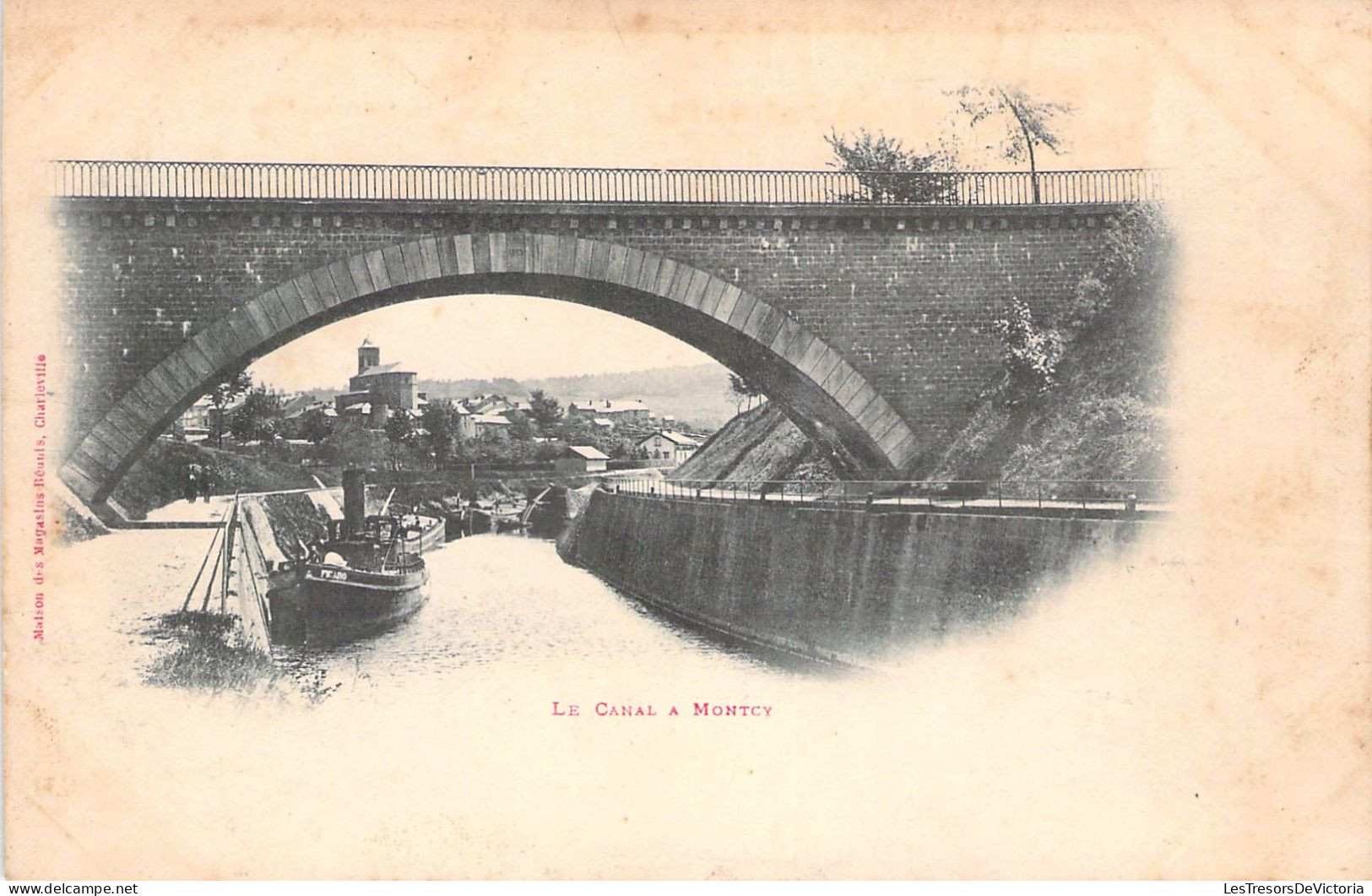 FRANCE - 08 - Le Canal A Montcy - Carte Postale Ancienne - Autres & Non Classés