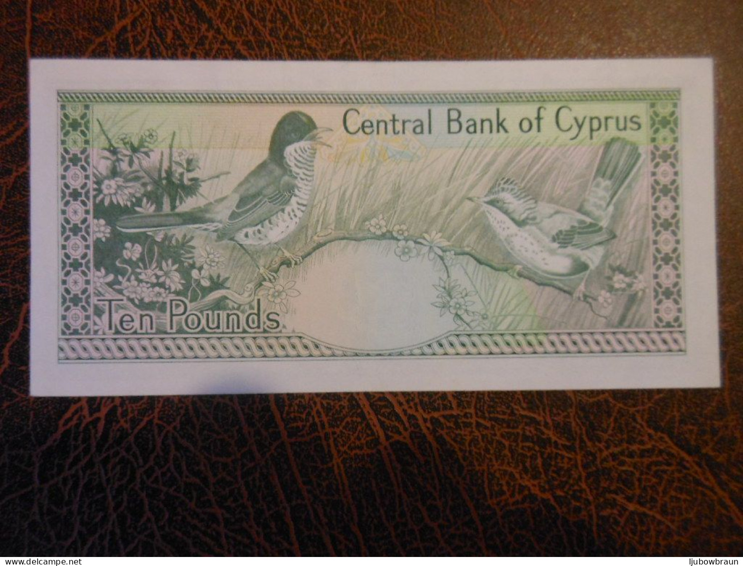 10 Pounds Cyprus, P-55d Unc - Chipre