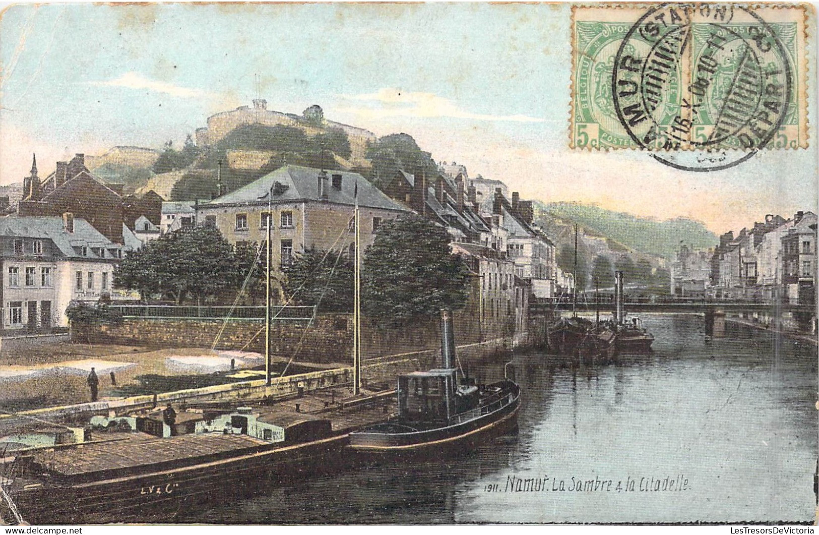 BELGIQUE - Namur - La Sambre & La Citadelle - Carte Postale Ancienne - Andere & Zonder Classificatie