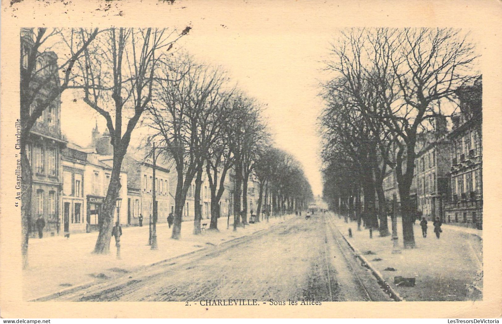 FRANCE - 08 - CHARLEVILLE - Sous Les Allées - Carte Postale Ancienne - Charleville