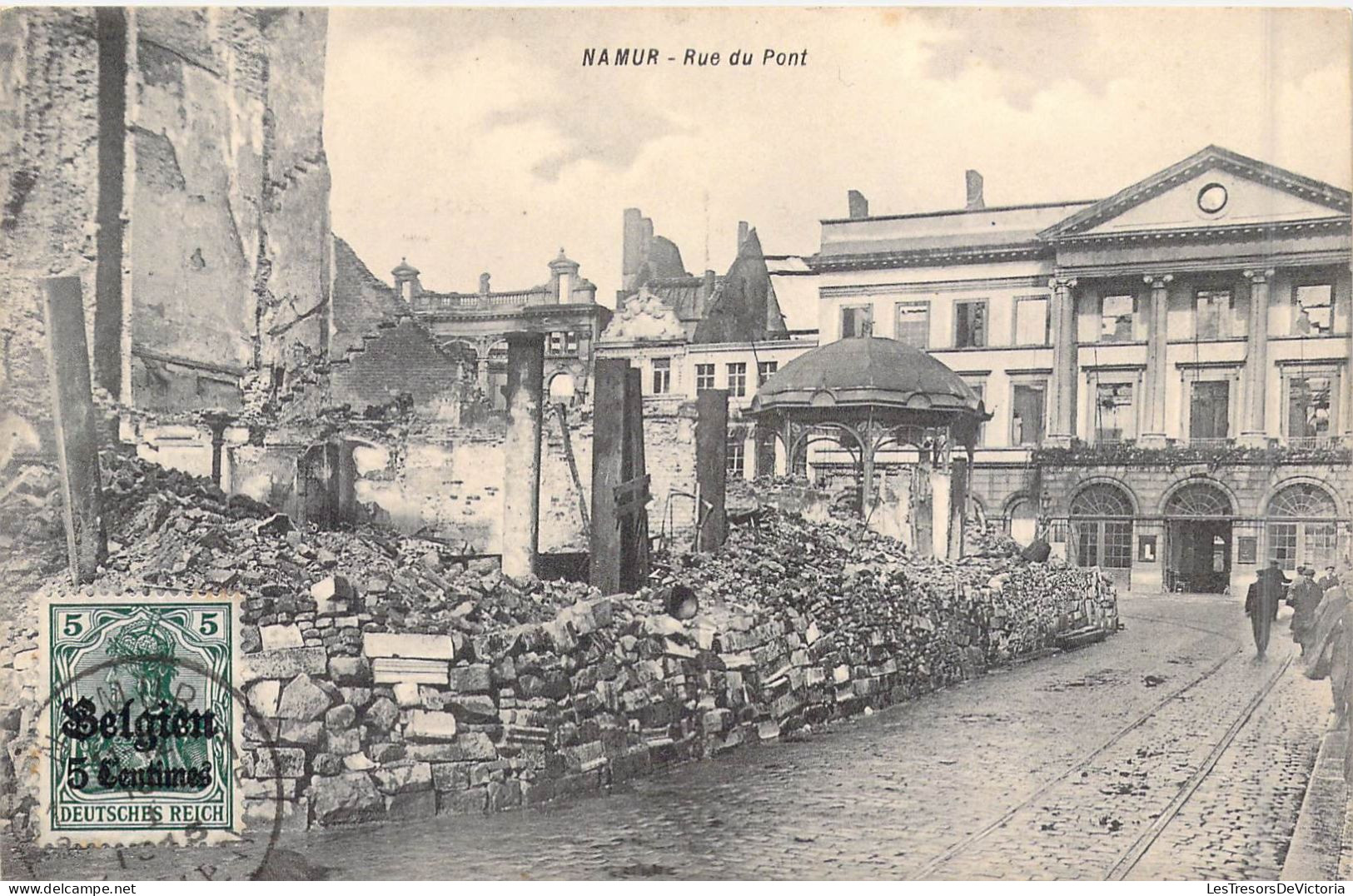 BELGIQUE - Namur - Rue Du Pont - Carte Postale Ancienne - Otros & Sin Clasificación