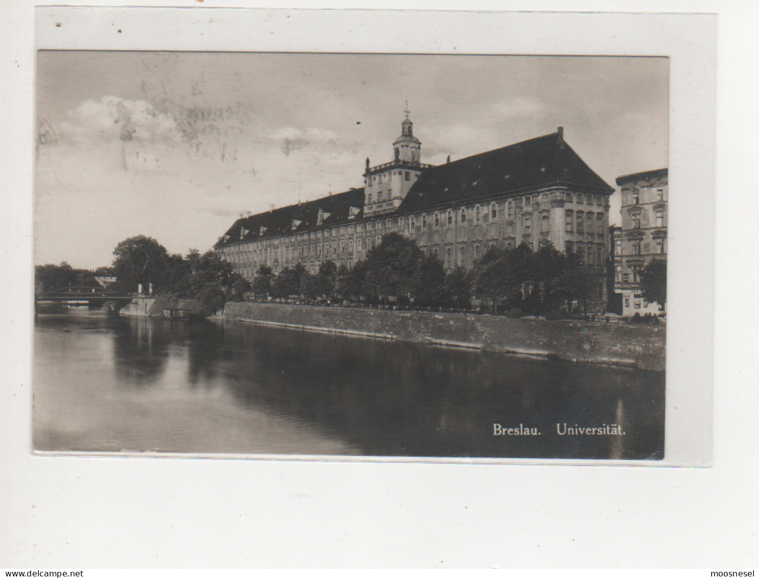 Antike Postkarte  BRESLAU  UNIVERSITÄT VON 1929 - Schlesien