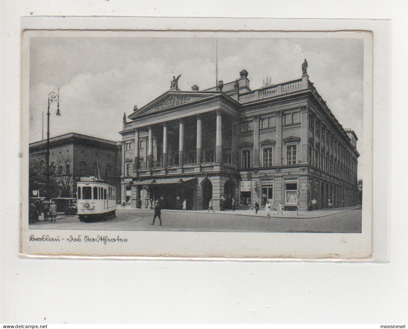 Antike Postkarte  BRESLAU  STADTTHEATER - Schlesien