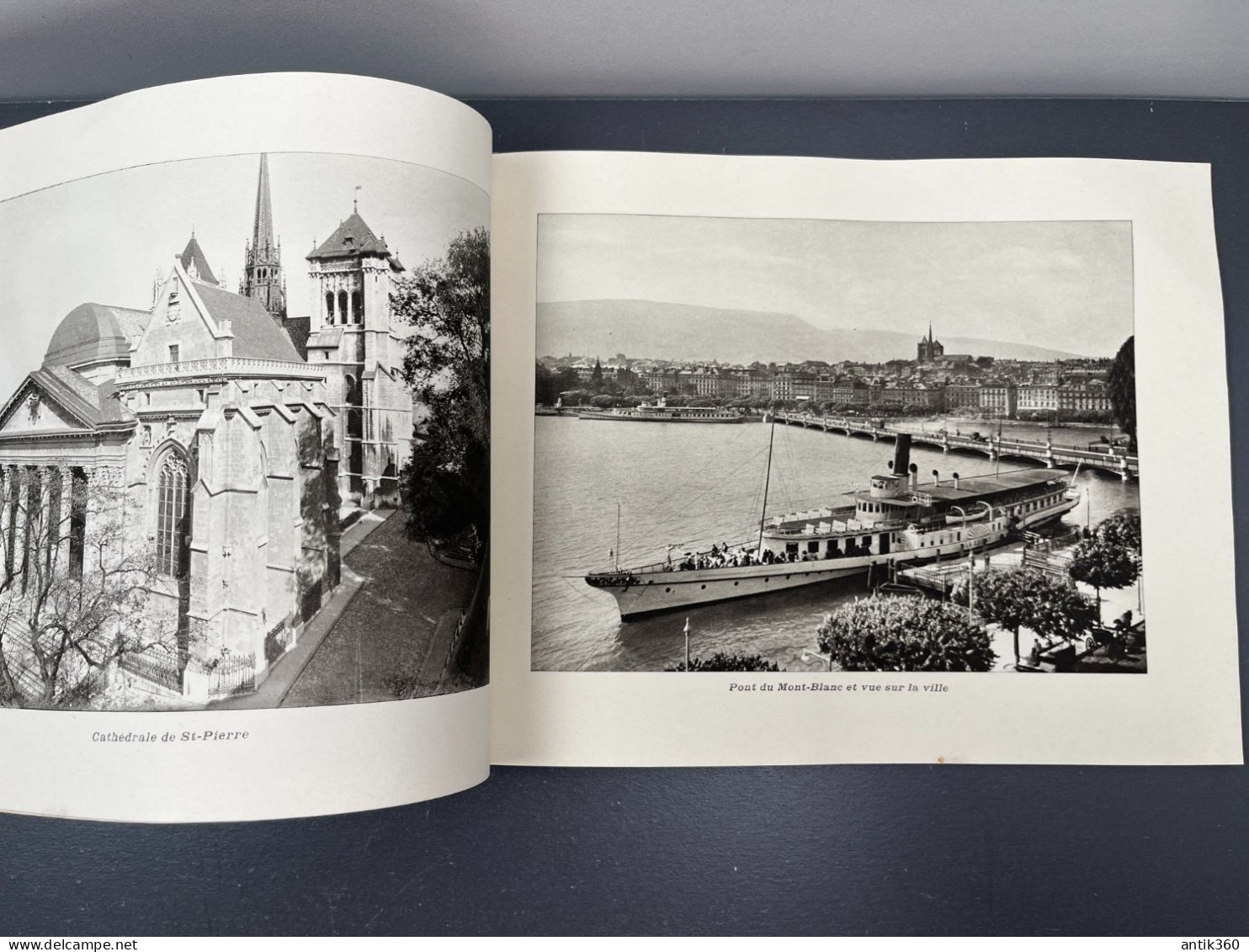 Ancienne Brochure Touristique 29 Vues de GENEVE Suisse