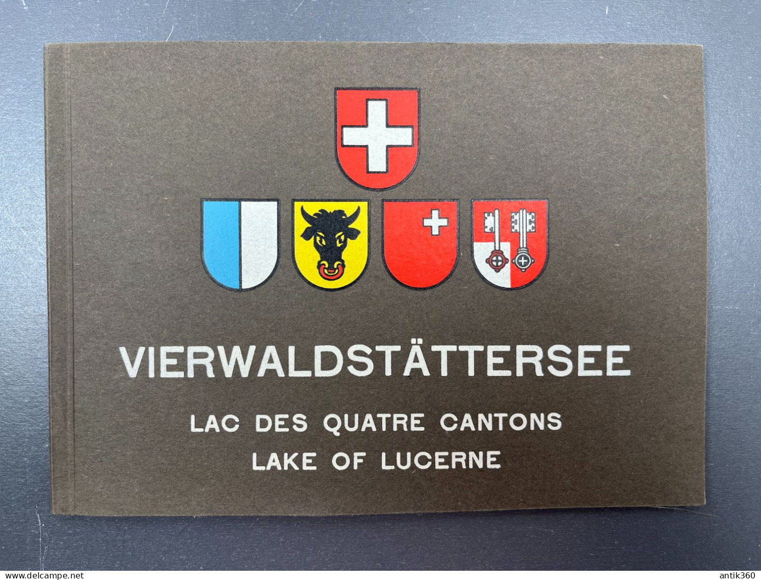 Ancienne Brochure Touristique 42 Vues / Photos VIERWALDSTÄTTERSEE LAC DES QUATRES CANTONS LAKE OF LUCERNE Suisse - Dépliants Touristiques