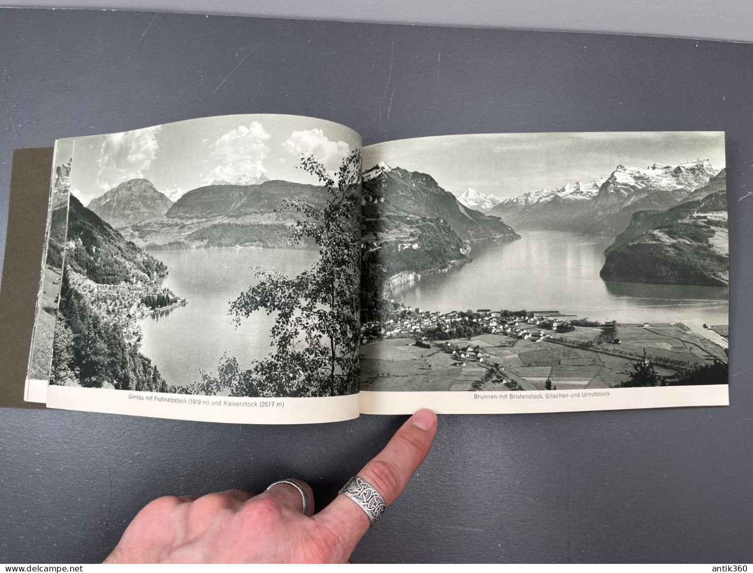 Ancienne Brochure Touristique 42 Vues / Photos VIERWALDSTÄTTERSEE LAC DES QUATRES CANTONS LAKE OF LUCERNE Suisse - Toeristische Brochures
