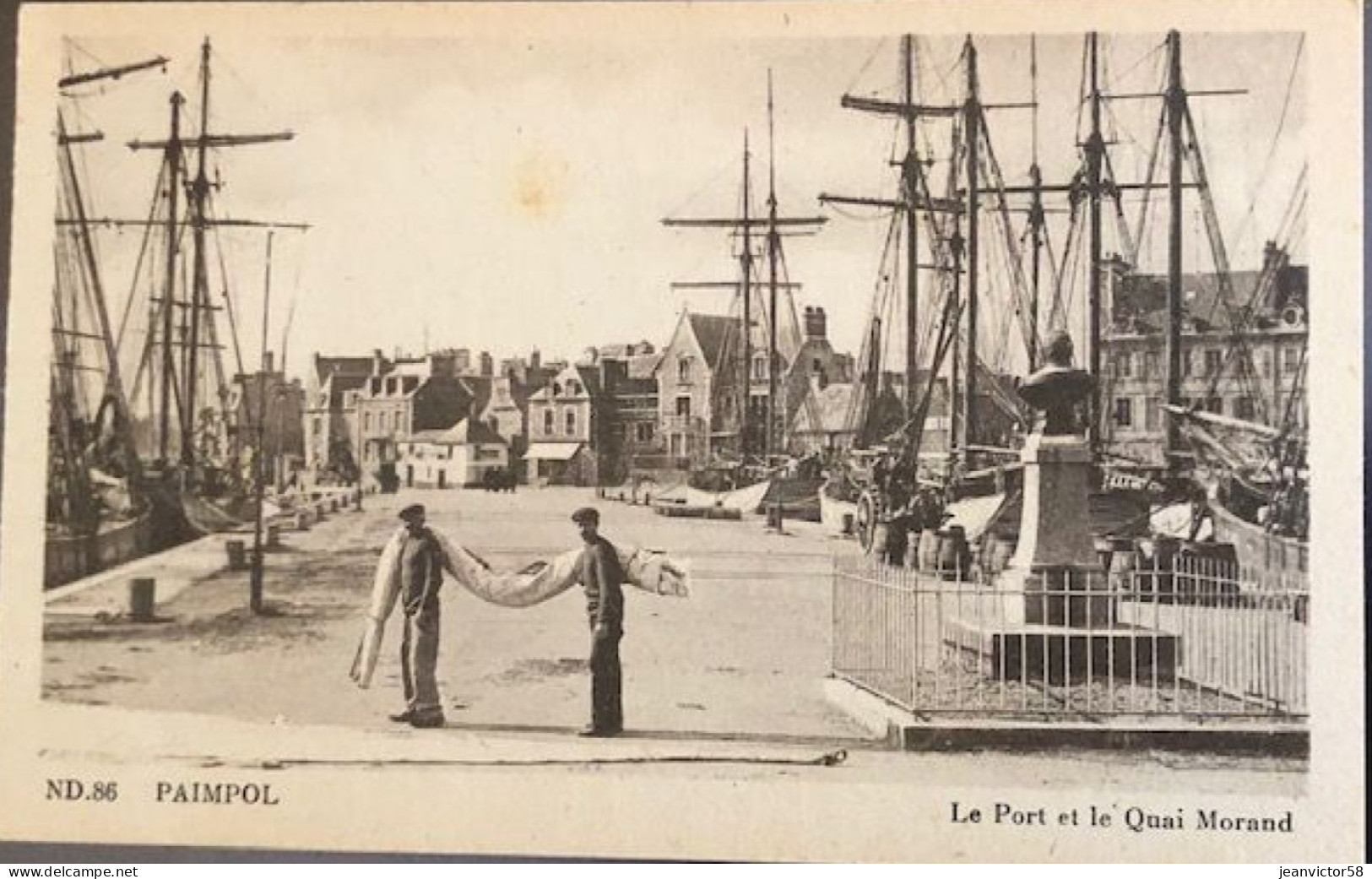 ND Paimpol Le Port Et Le Quai Morand - Paimpol