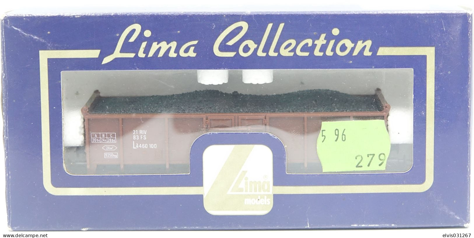 Lima Model Trains - Wagon With Side Board 303174 - HO - *** - Loks