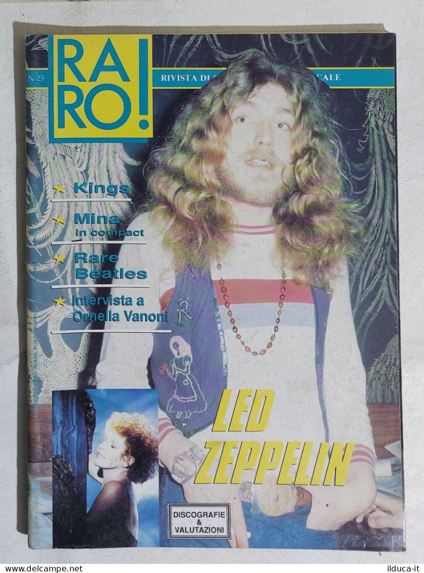 I113288 Rivista 1992 - RARO! N. 25 - Led Zeppelin / Kings / Mina / Beatles - Musica
