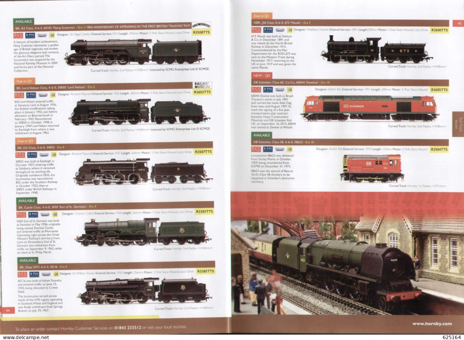 Catalogue HORNBY 2019 65° Edition OO Gauge Model Railways & Accessories - Inglese