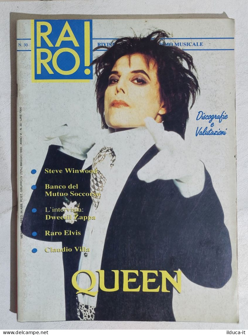 I113293 Rivista 1993 - RARO! N. 30 - Queen / Elvis / Banco Mutuo Soccorso - Music