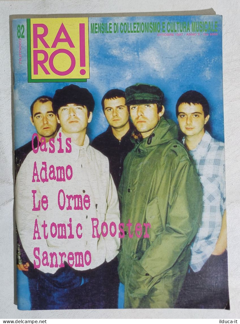 I113317 Rivista 1997 - RARO! N. 82 - Oasis / Adamo / Le Orme / Atomic Rooster - Música