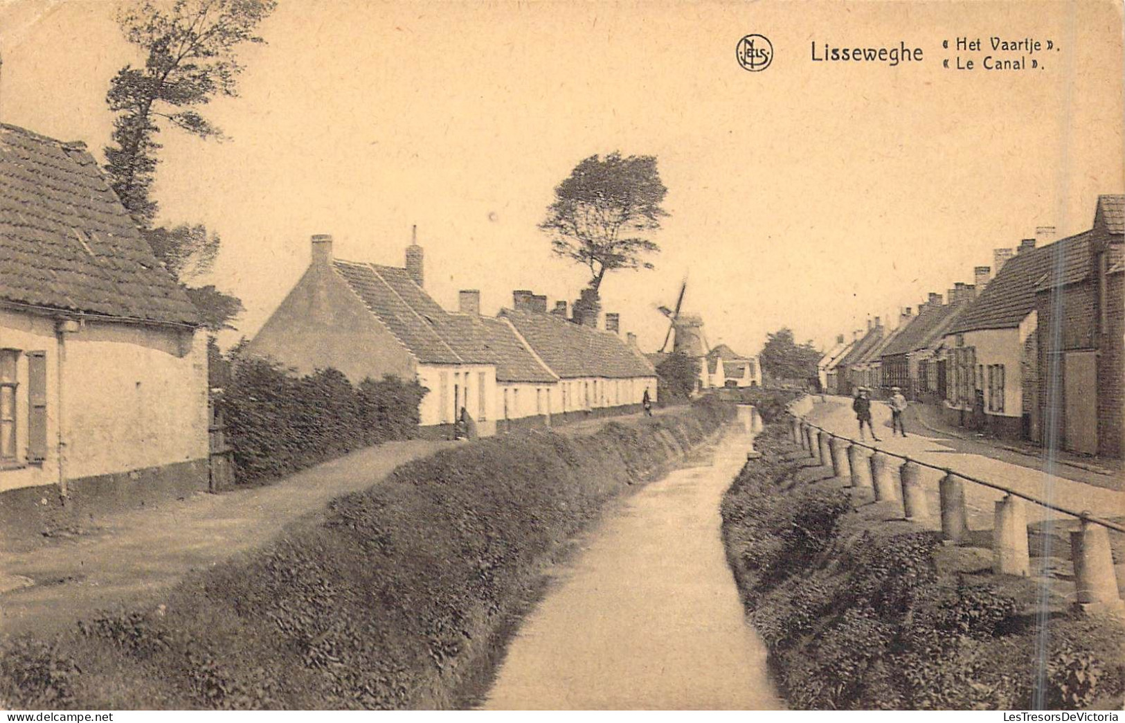 BELGIQUE - Lisseweghe - Le Canal - Carte Postale Ancienne - Sonstige & Ohne Zuordnung