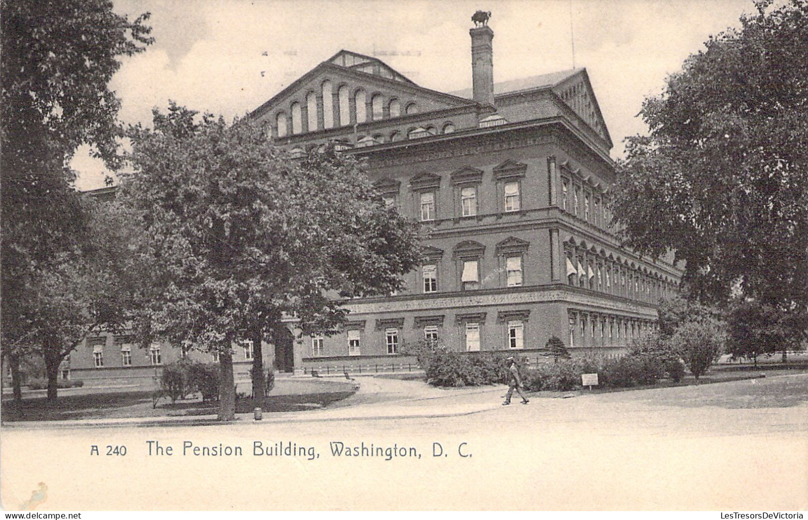 WASHINGTON - The Pension Building Washington D C - Carte Postale Ancienne - Andere & Zonder Classificatie