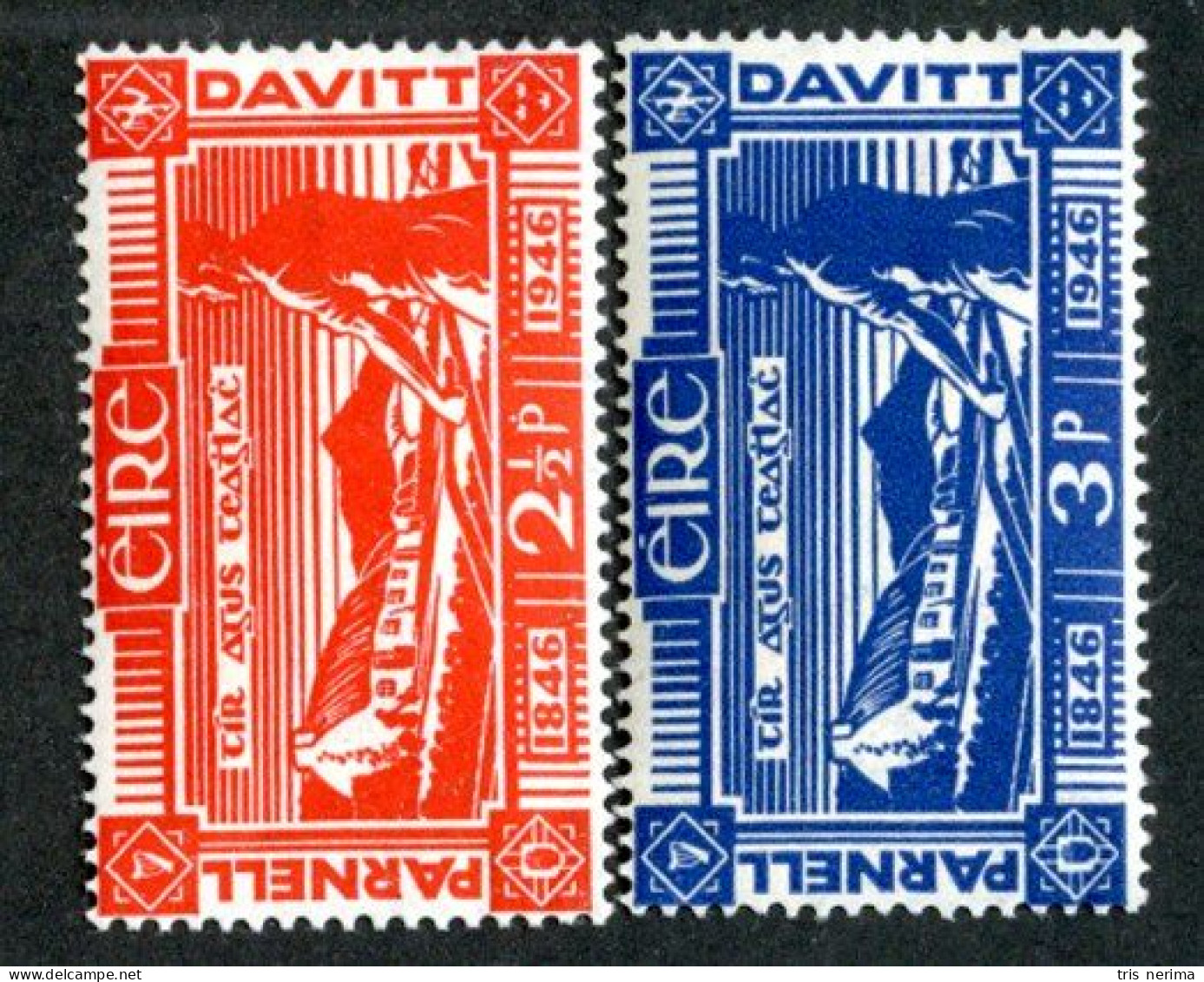 ( 2444 BCx ) 1946 Scott # 133/34 M*- Cat.$6.75 Offer-20% - Unused Stamps