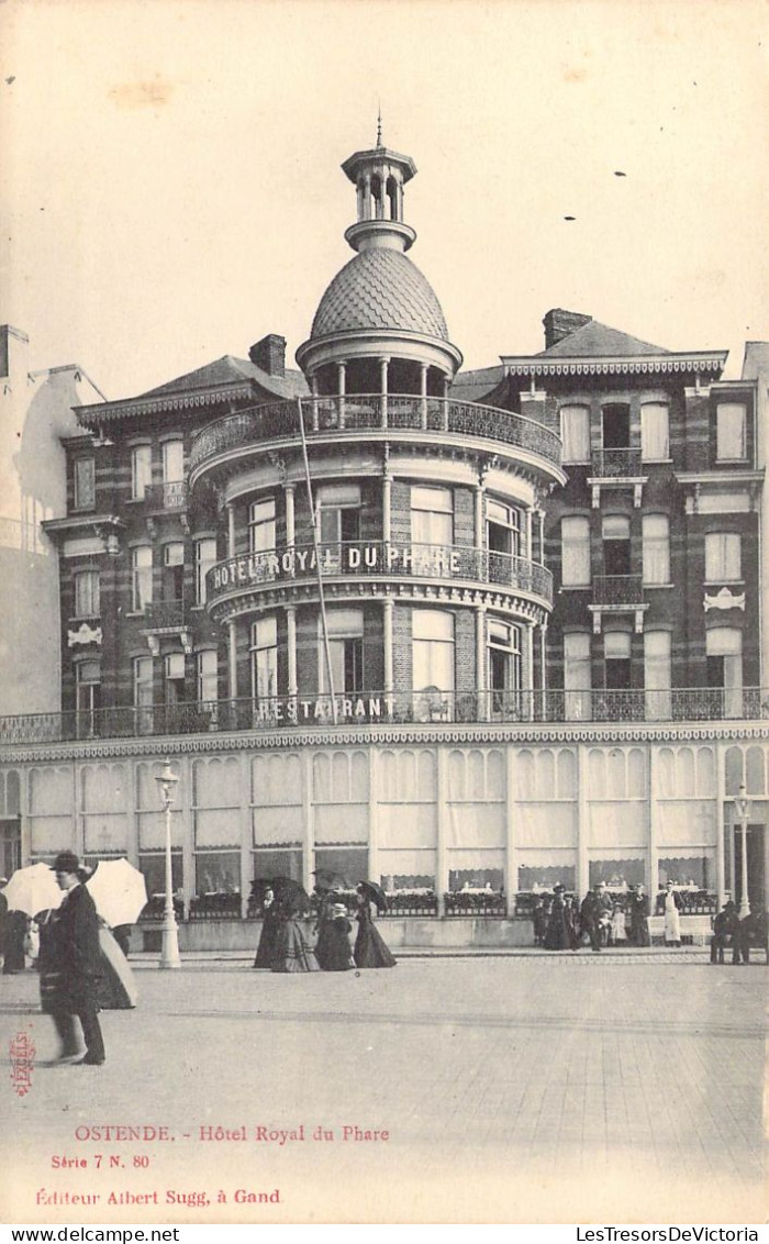 BELGIQUE - Ostende - Hôtel Royal Du Phare - Carte Postale Ancienne - Otros & Sin Clasificación