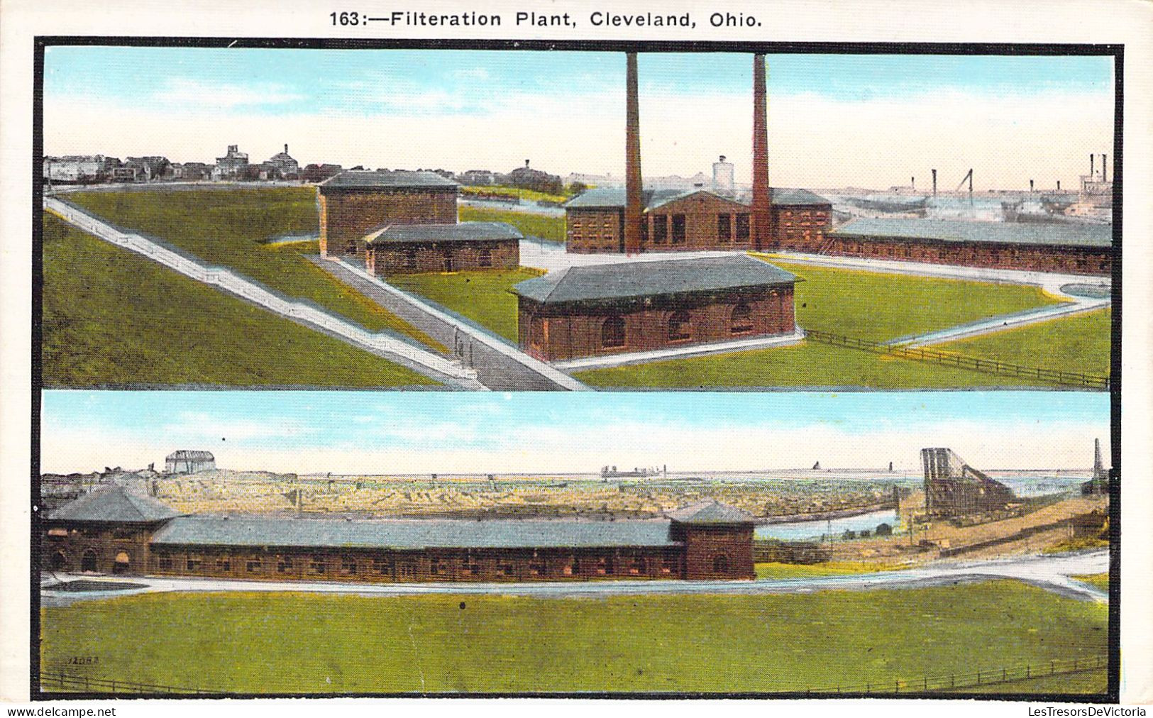 OHIO - Filteration Plant - Cleveland Ohio - Carte Postale Ancienne - Cleveland