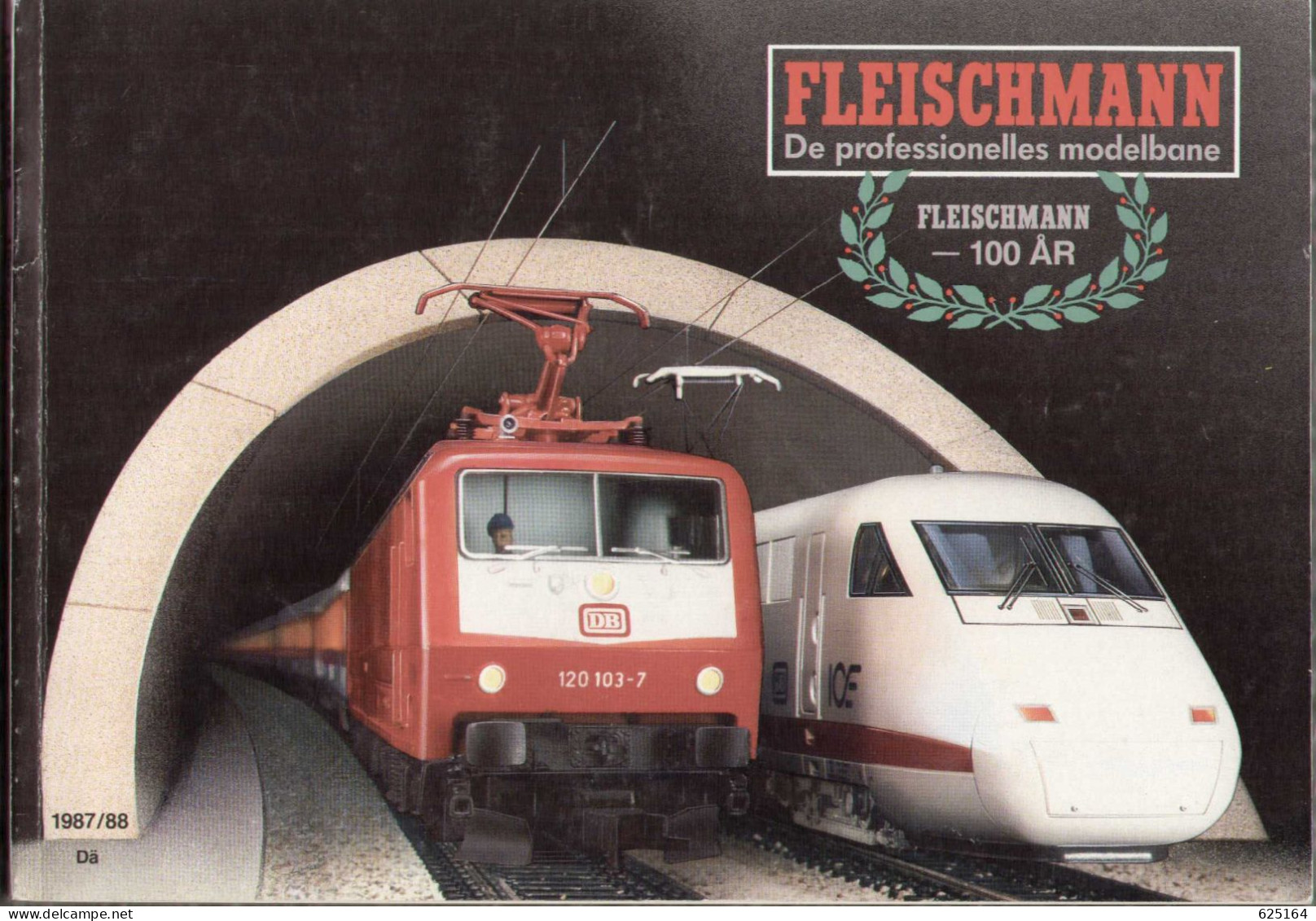 Catalogue FLEISCHMANN 1987/88 100 År Danish HO N Piccolo Rally Montecarlo - En Danois - Unclassified