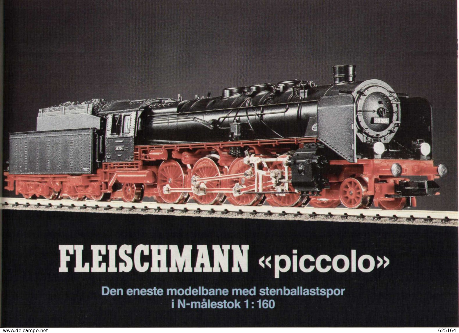 catalogue FLEISCHMANN 1987/88 100 År Danish HO N Piccolo Rally Montecarlo - en danois