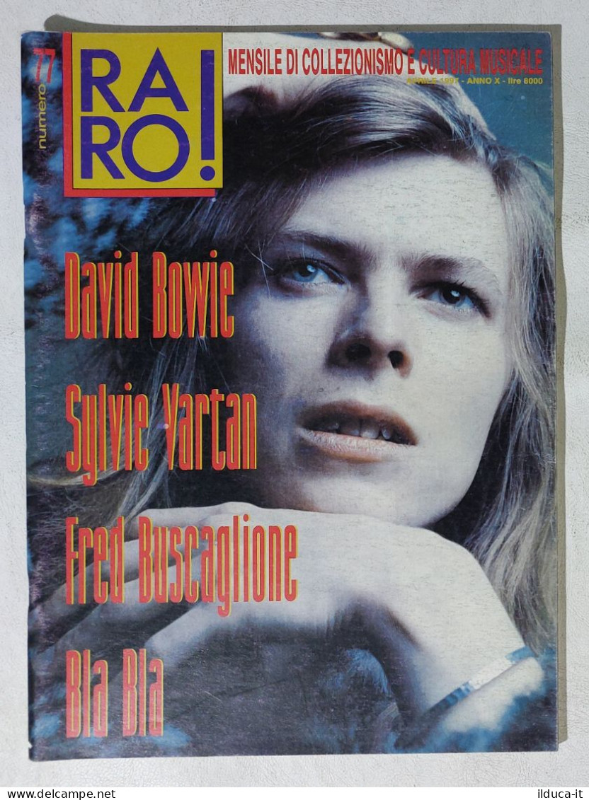 I113383 Rivista 1997 - RARO! N. 77 - David Bowie / Sylvie Vartan / Bla Bla - Musica
