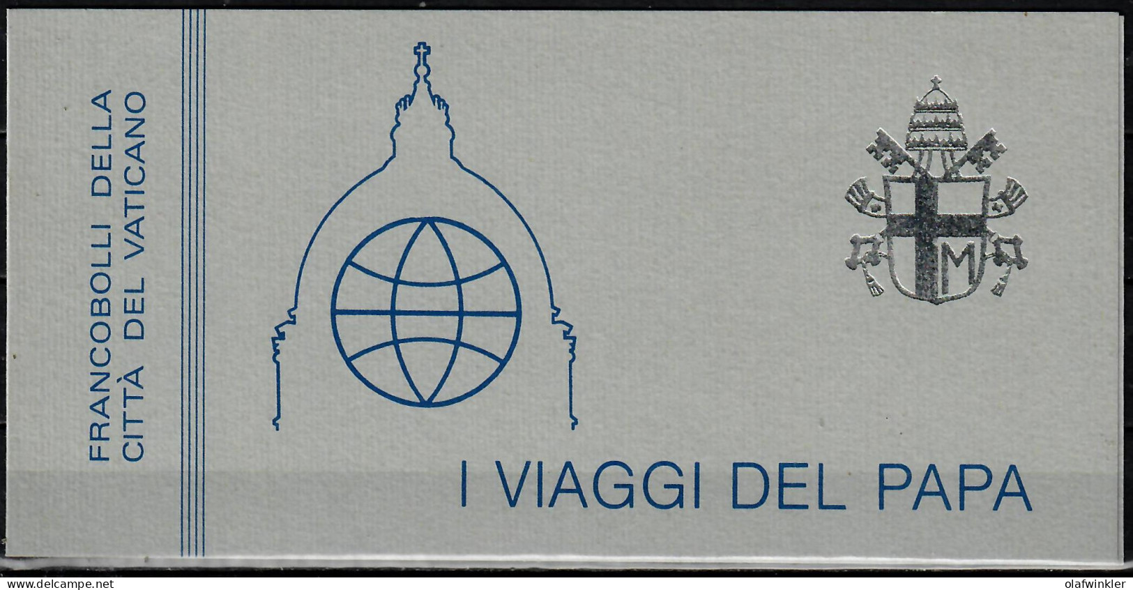 1984 I Viaggi Del Papa Sas L 1 / Mi MH 2 / Sc #743a / YT C756 Nuovo / Neuf  Sans Charniere / MNH - Cuadernillos