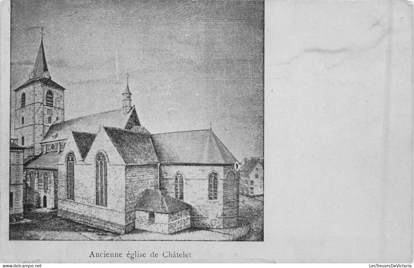 FRANCE - Châtelet - Ancienne église De Châtelet - Carte Postale Ancienne - Kirchen