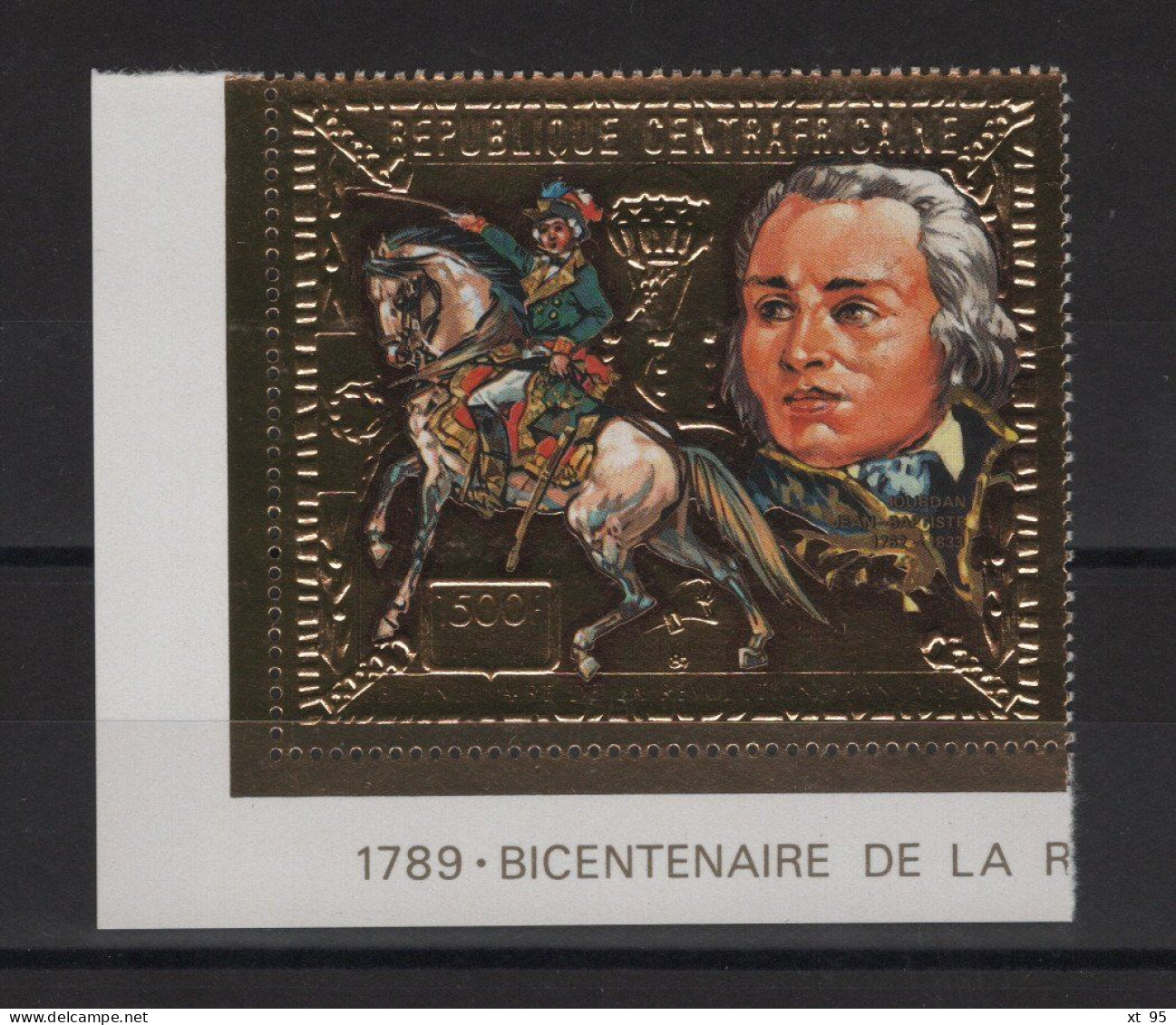 Centrafricaine - PA 389 - Jean Baptiste Jourdan - Cote 15€ - ** Neuf Sans Charniere - Centrafricaine (République)