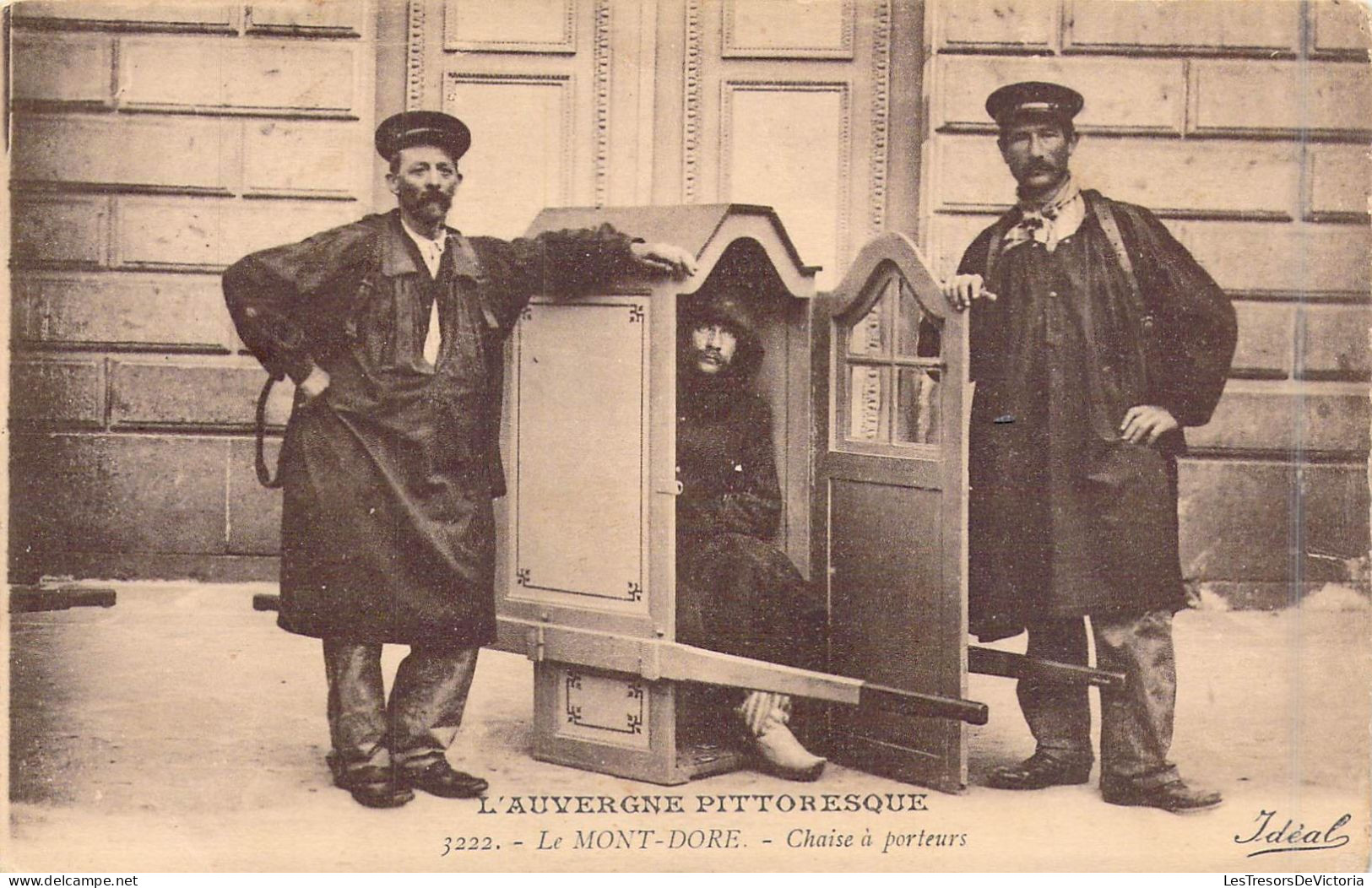 FRANCE - 63 - Le Mont-dore - Chaise A Porteurs - L'auvergne-Pittoresque - Carte Postale Ancienne - Le Mont Dore