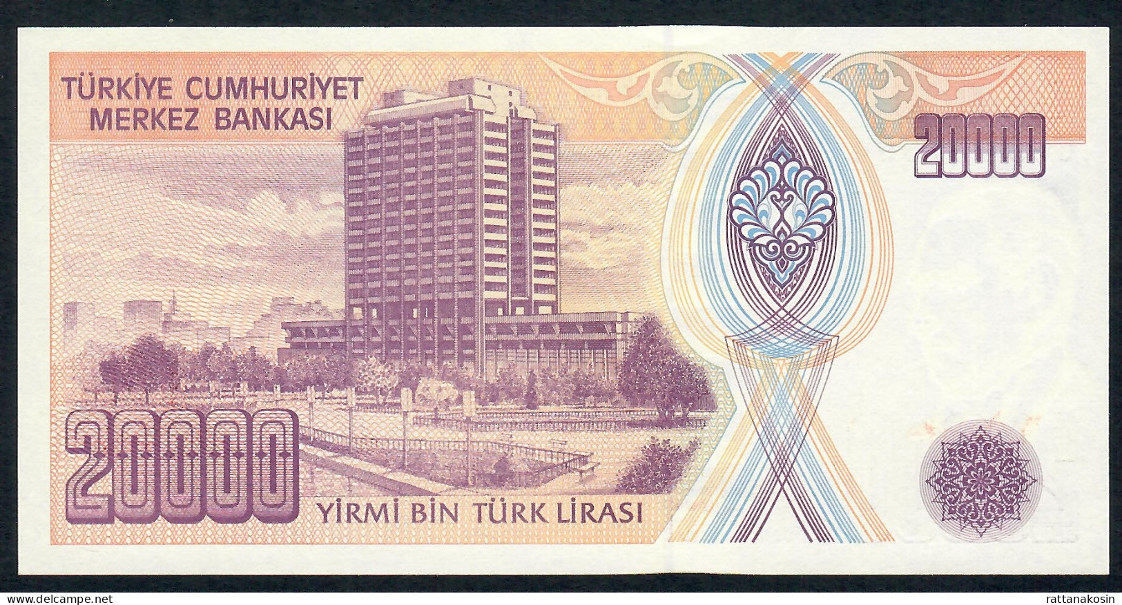 TURKEY   P202    20.000  LIRA    1995  Signature 4   #G69 LITHO  UNC. - Turchia