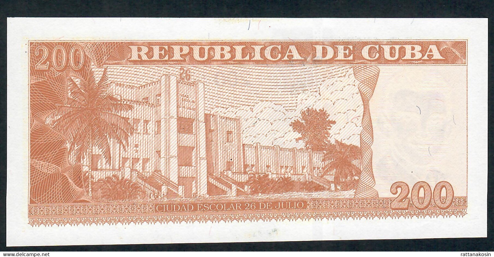 CUBA P130 200 PESOS 2022  UNC. - Cuba