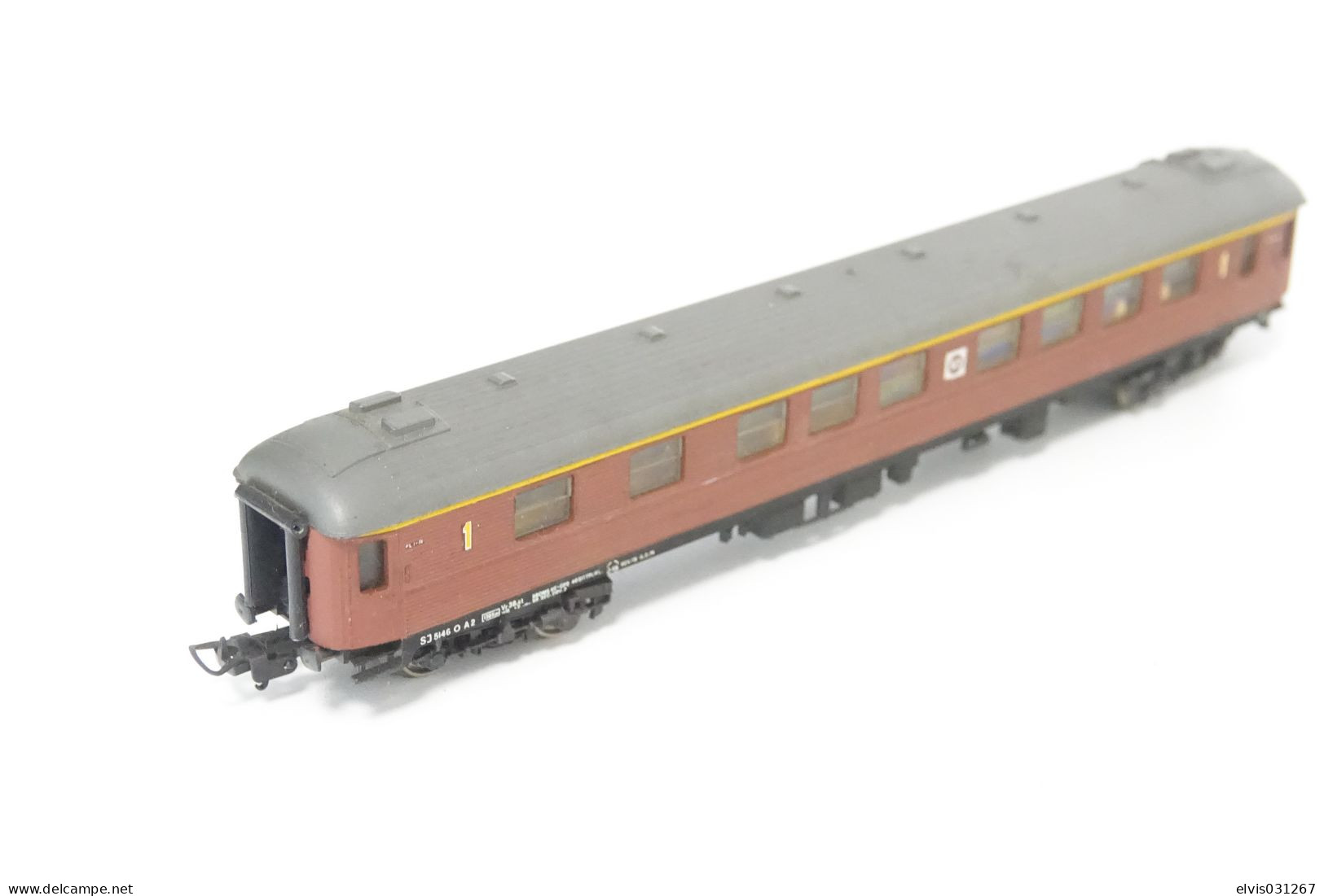 Lima Model Trains - Wagon SJ Sweden Class 1 - HO - *** - Locomotives