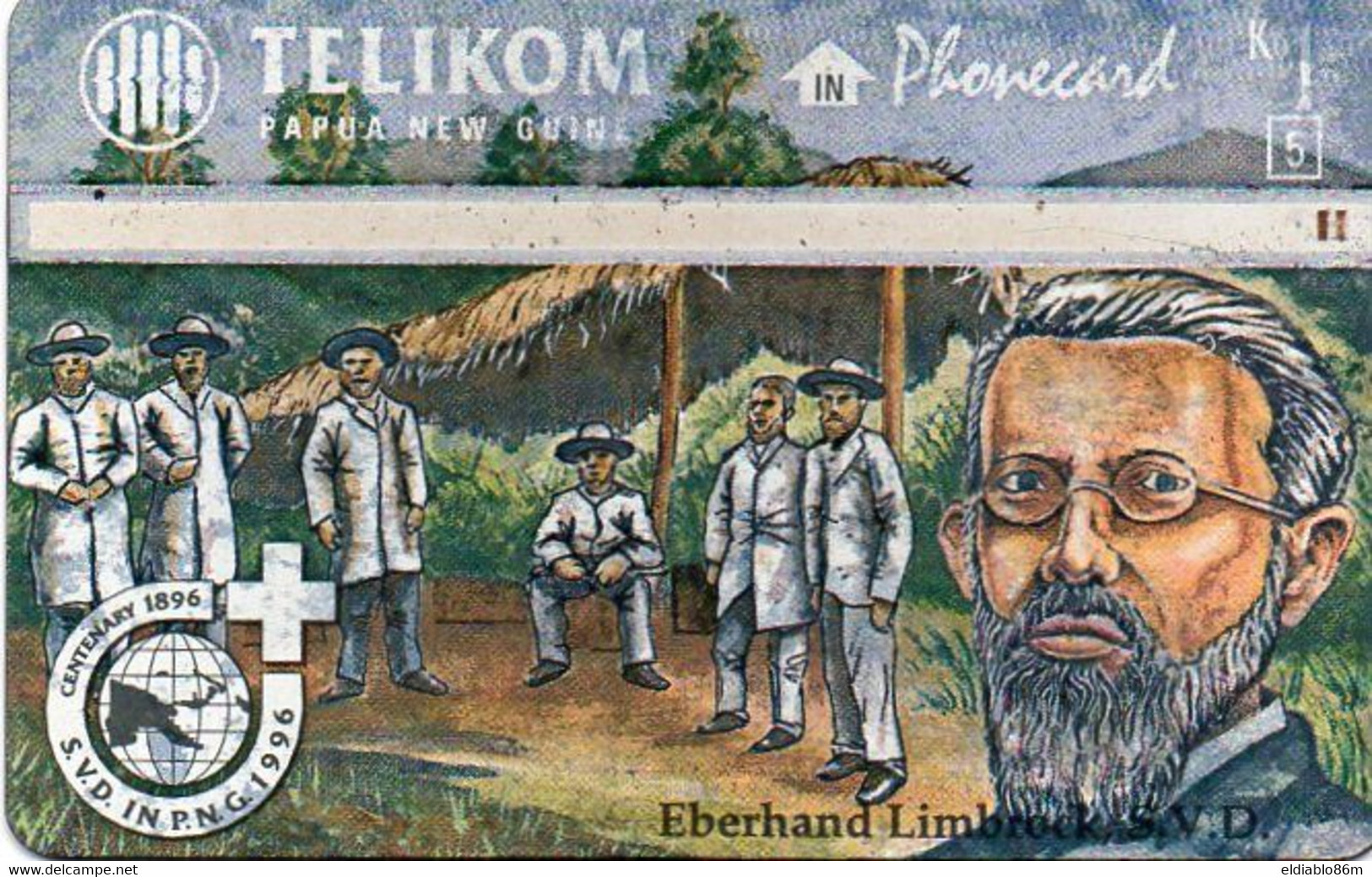 PAPUA NEW GUINEA - L&G - PNG-78 - EBERHAND LIMBROCK - 607B (BACK SCRATCHED) - Papoea-Nieuw-Guinea